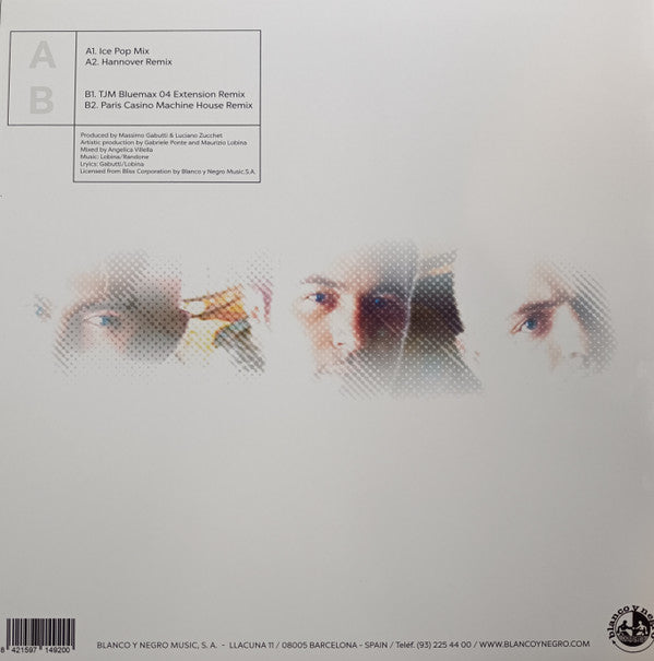 Eiffel 65 - Blue — back sleeve