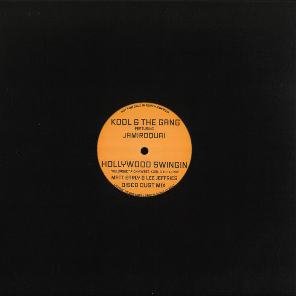 Kool & The Gang Featuring Jamiroquai - Hollywood Swingin (Matt Early & Lee Jeffries Remixes) — front sleeve