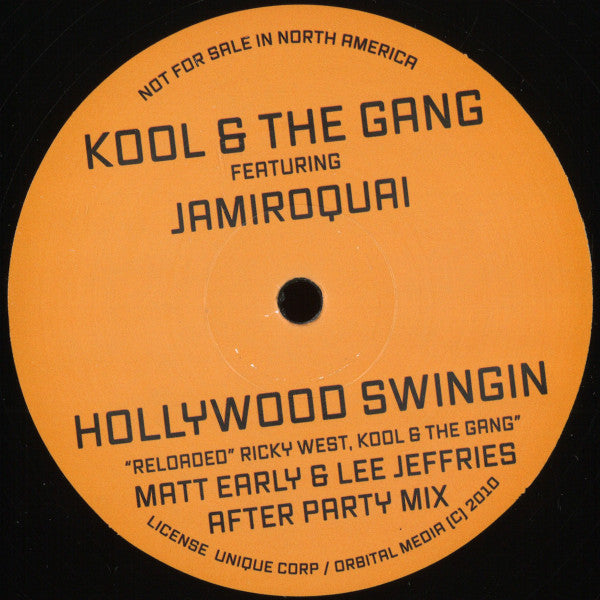 Kool & The Gang Featuring Jamiroquai - Hollywood Swingin (Matt Early & Lee Jeffries Remixes) — back sleeve
