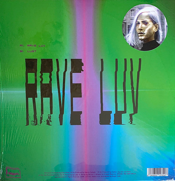 Ellen Allien - Rave Luv — back sleeve