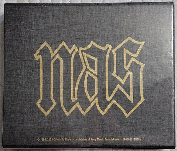 Nas - Illmatic — back sleeve