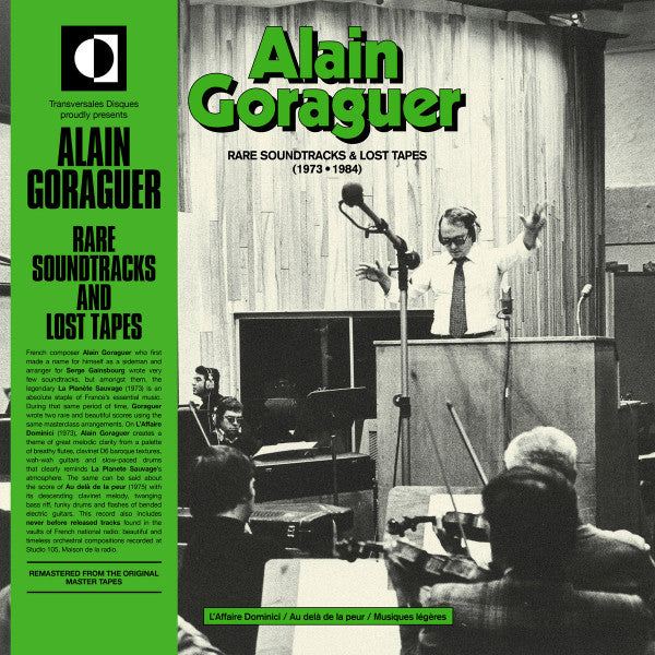 Alain Goraguer - Rare Soundtracks & Lost Tapes (1973 - 1984) — front sleeve