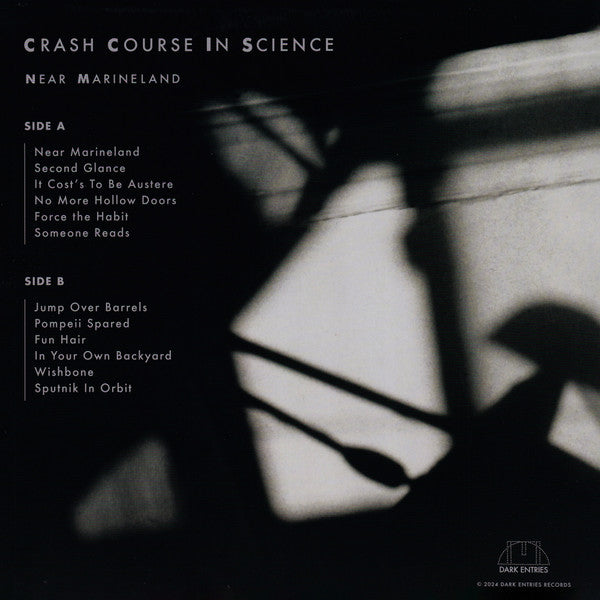 Crash Course In Science - Near Marineland — back sleeve