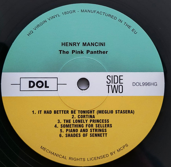 Henry Mancini : The Pink Panther (Music From The Film Score) (LP, Album, Dlx, RE, RP, 180)