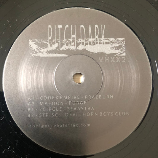 Various : Pitch Dark (12")