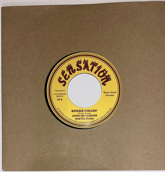 John Lee Hooker : Boogie Chillen' / Boogie Chillen' #2 (7")