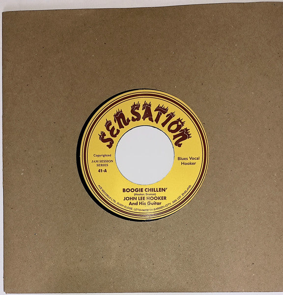 John Lee Hooker - Boogie Chillen' / Boogie Chillen' #2 — front sleeve