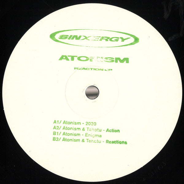 Atonism - Reactions — front sleeve