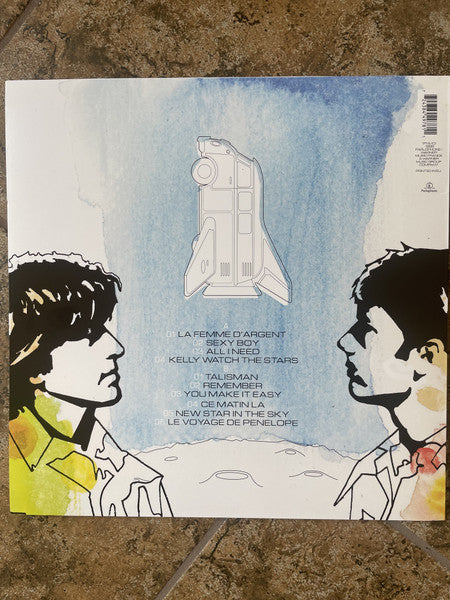 AIR - Moon Safari — back sleeve