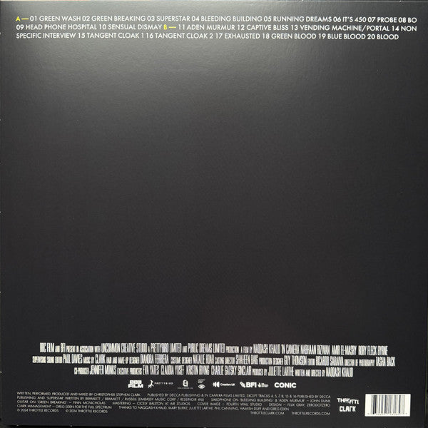 Chris Clark - In Camera — back sleeve
