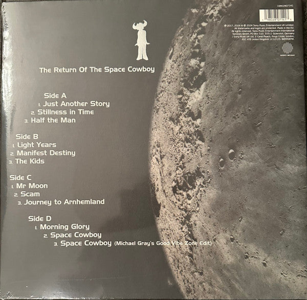 Jamiroquai - The Return Of The Space Cowboy — back sleeve