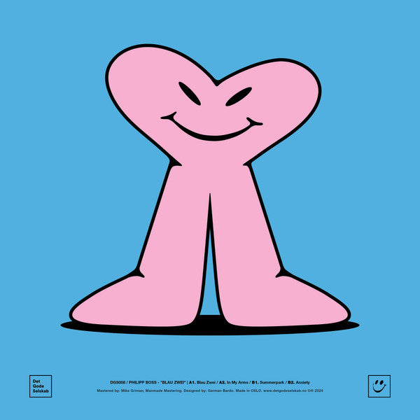 Philipp Boss - Blau Zwei — back sleeve