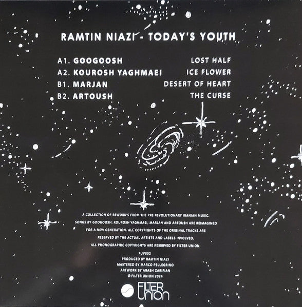 Ramtin Niazi - Today's Youth — back sleeve