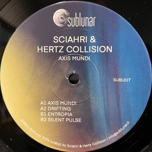 Sciahri & Hertz Collision - Axis Mundi — front sleeve