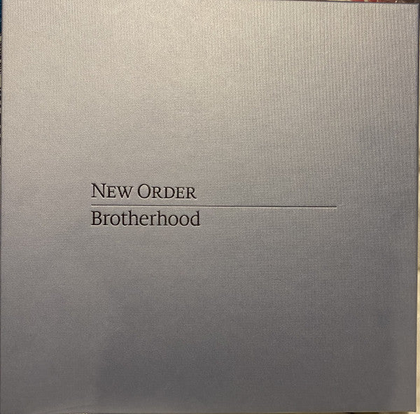 New Order - Brotherhood — front sleeve