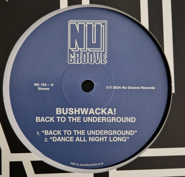 Bushwacka! - Back To The Underground — front sleeve