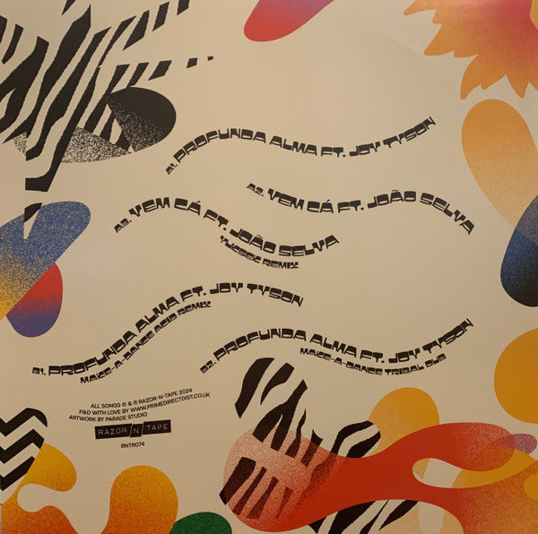 Tigerbalm - Profunda Alma EP — back sleeve