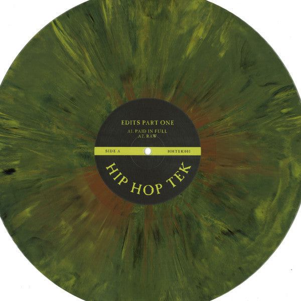 Various - Hip Hop Tek Edits - Part One — front sleeve