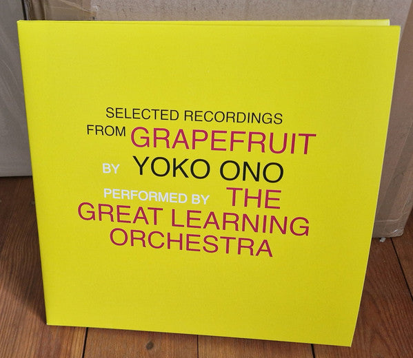 Yoko Ono, The Great Learning Orchestra - Selected Recordings From Grapefruit — front sleeve