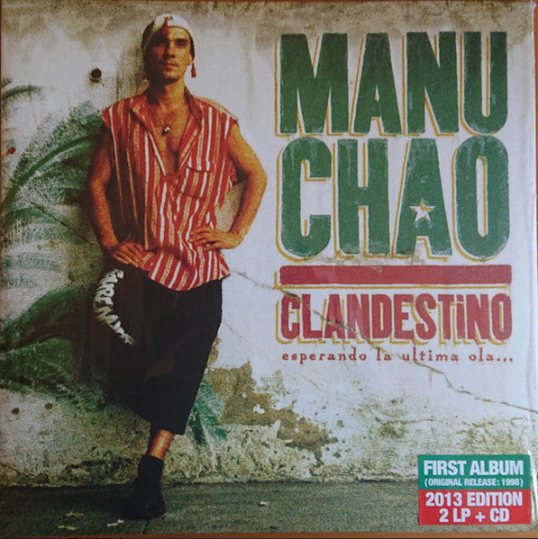 Manu Chao - Clandestino — front sleeve