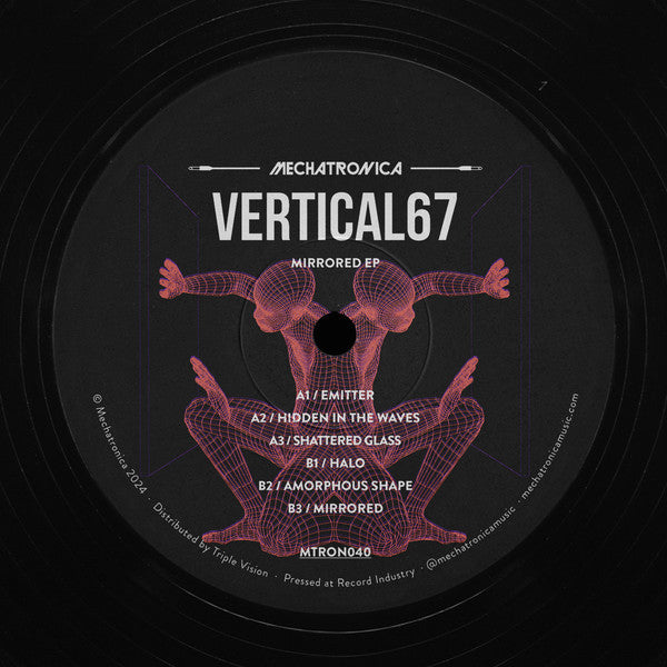 Vertical67 - Mirrored EP — front sleeve