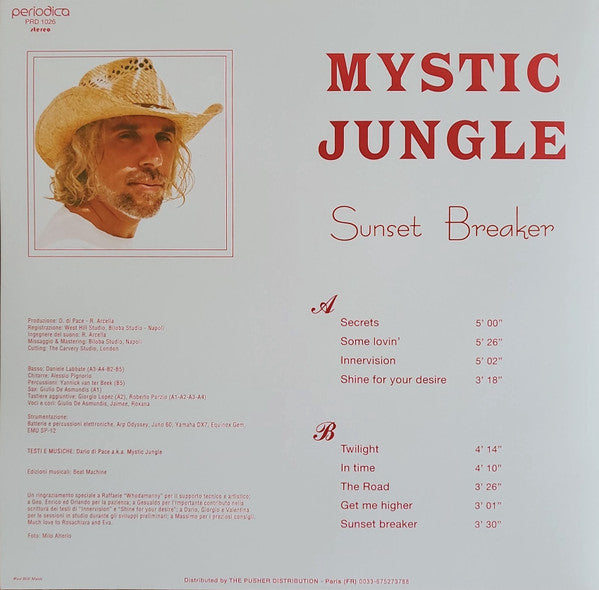 Mystic Jungle - Sunset Breaker — back sleeve