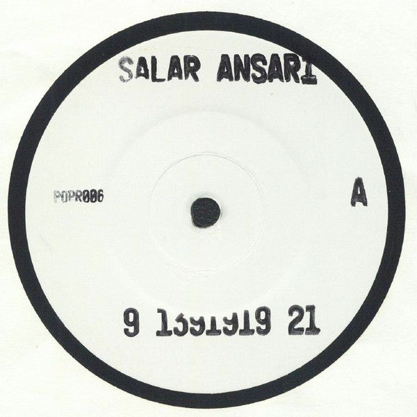 Salar Ansari - 9 1391919 21 / 17151425 — front sleeve