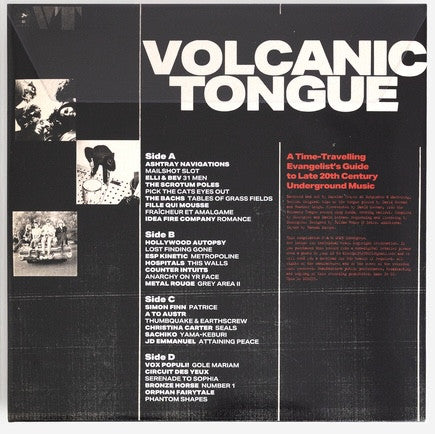 Various : Volcanic Tongue (A Time-Travelling Evangelist's Guide To Late 20th Century Underground Music) (2xLP, Comp, Ltd)