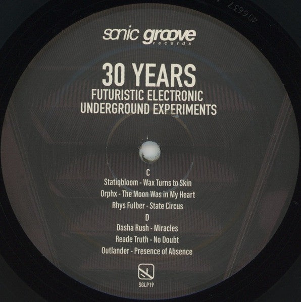 Various : Sonic Groove 30 Years (2xLP, Comp)