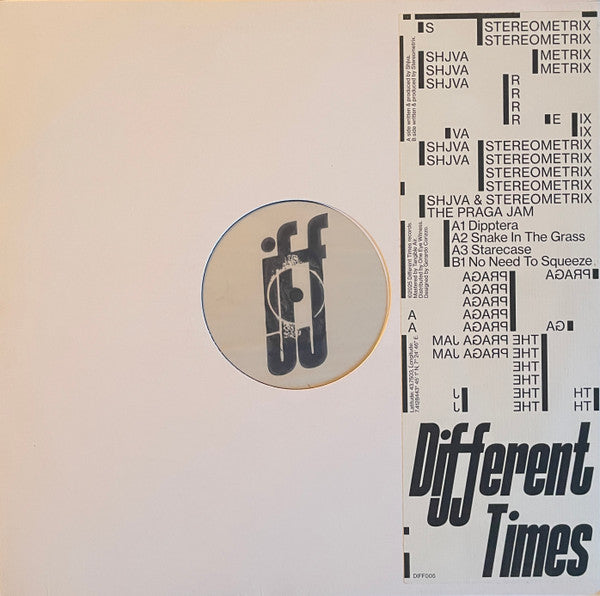 Shjva & Stereometrix - The Praga Jam — front sleeve