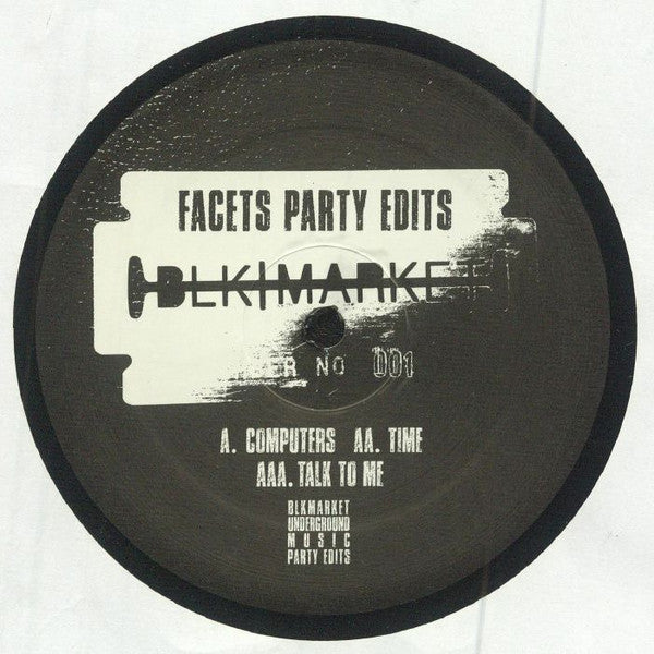 Facets - Party Edits — front sleeve