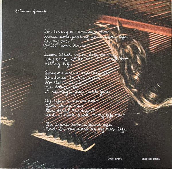 Eliana Glass - E — back sleeve