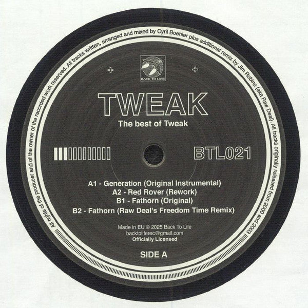 Tweak - The Best Of Tweak — front sleeve