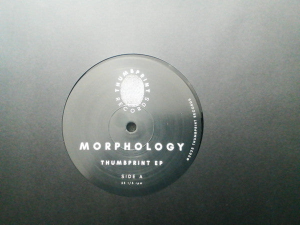 Morphology - Thumbprint EP — front sleeve