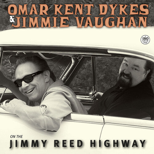 Omar Dykes & Jimmie Vaughan - On The Jimmy Reed Highway — front sleeve