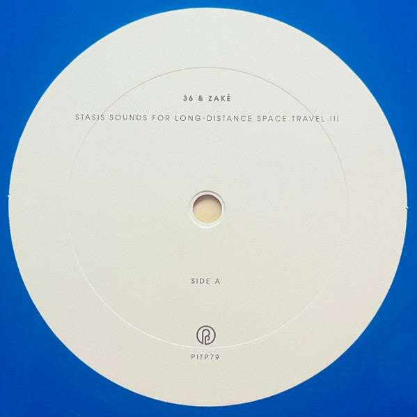 36 & zakè - Stasis Sounds For Long-Distance Space Travel III — back sleeve