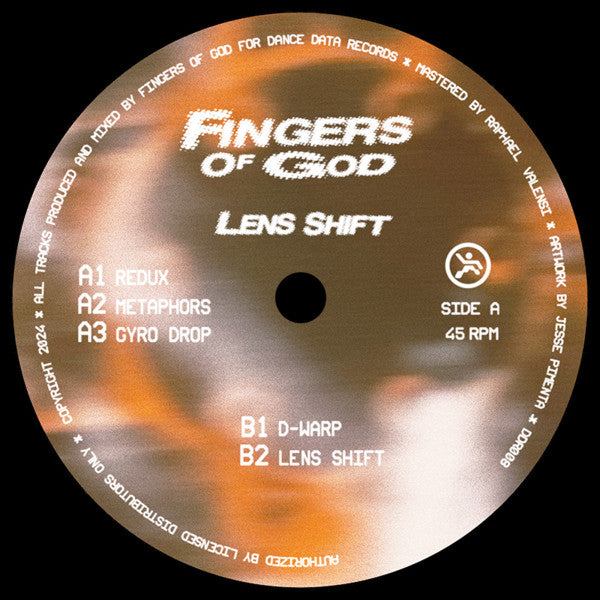 Fingers Of God - Lens Shift — front sleeve