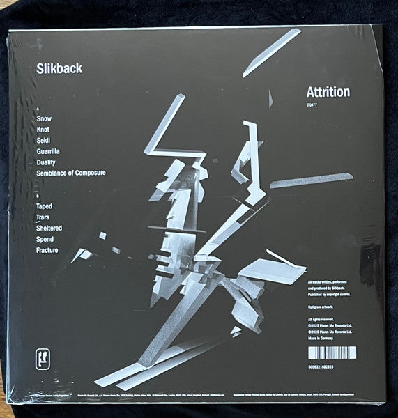 Slikback - Attrition — back sleeve