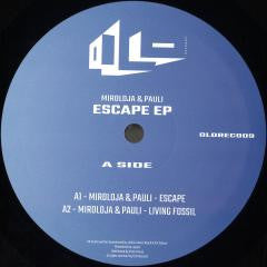 Miroloja & Pauli - Escape EP — front sleeve