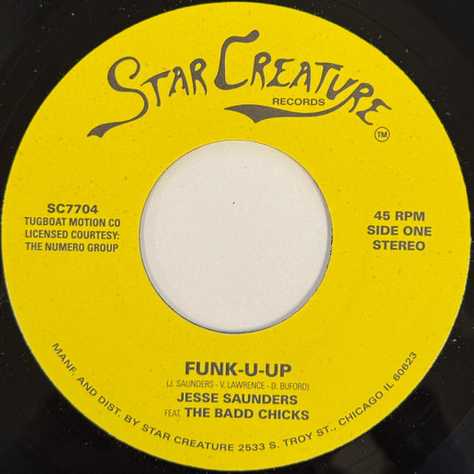 Jesse Saunders / Z-Factor : Funk-U-Up / Fantasy (Vocal) (7", Ltd)