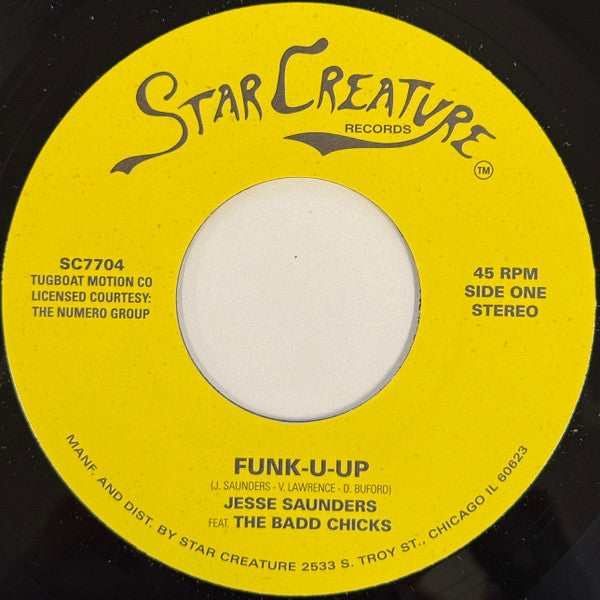 Jesse Saunders / Z-Factor - Funk-U-Up / Fantasy (Vocal) — front sleeve