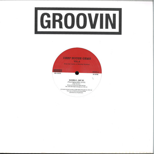 Various : Deep House Gems Vol. 2 (12")