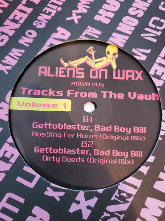 Gettoblaster, Bad Boy Bill, ZXX - Tracks From The Vault Volume 1 — front sleeve