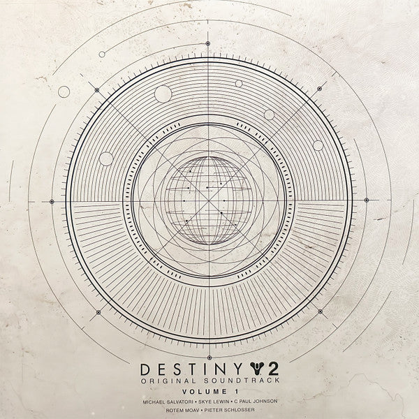 Michael Salvatori, Skye Lewin, C Paul Johnson, Rotem Moav, Pieter Schlosser - Destiny 2: Original Soundtrack Volume 1 — front sleeve