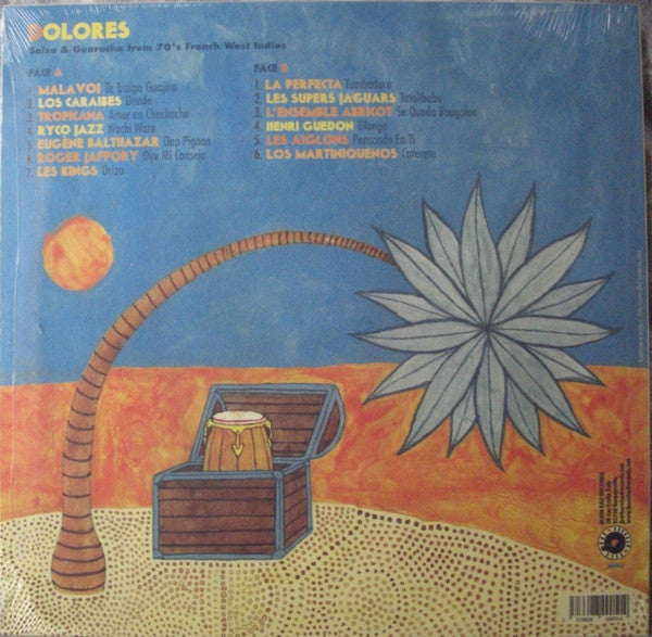 Various - Dolores (Salsa & Guaracha From 70's French West Indies) — back sleeve