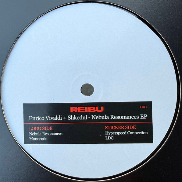 Enrico Vivaldi + Shkedul - Nebula Resonances EP — front sleeve