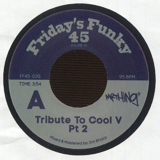 Mr. Thing / Jim Sharp (3) : Tribute To Cool V Pt 2 / Where You Are (7")