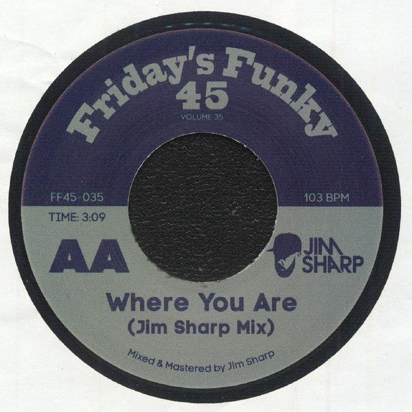 Mr. Thing / Jim Sharp - Tribute To Cool V Pt 2 / Where You Are — back sleeve