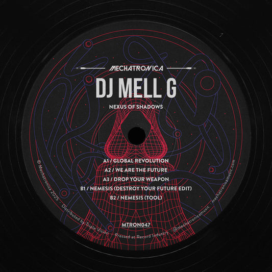 DJ MELL G : Nexus Of Shadows (12", EP)