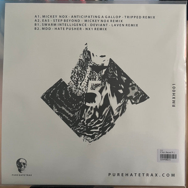 Various - 5 Years Remixed Part 1 — back sleeve